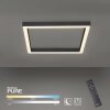 Paul-Neuhaus PURE-LINES Plafoniera LED Antracite, 1-Luce, Telecomando