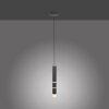 Paul-Neuhaus PURE-VEGA Lampada a Sospensione LED Nero, 3-Luci