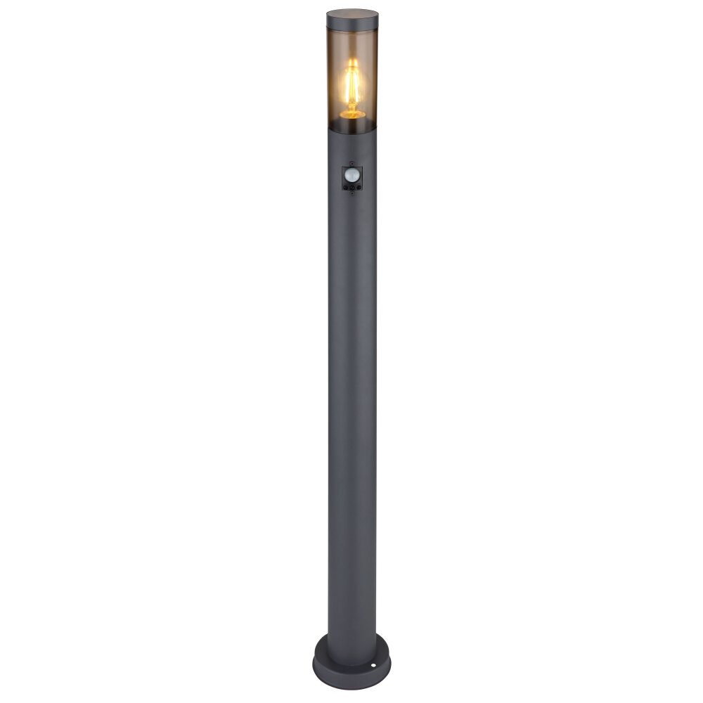 Globo BOSTON Lampioncino Segnapasso Antracite, 1-Luce, Sensori di movimento main product photo