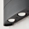 Trapatrapa Applique da esterno LED Antracite, 6-Luci