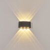 Trapatrapa Applique da esterno LED Antracite, 6-Luci