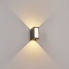 Hoods Applique da esterno LED Antracite, 3-Luci