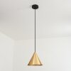 Hueso Lampadario a sospensione Nero, 1-Luce