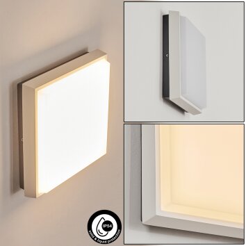 Gomero Applique da esterno LED Antracite, Bianco, 1-Luce