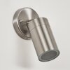 Bessiebelle Applique da esterno Acciaio inox, Bianco, 1-Luce