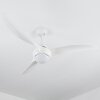 Malloa ventilatore da soffitto LED Bianco, 1-Luce, Telecomando