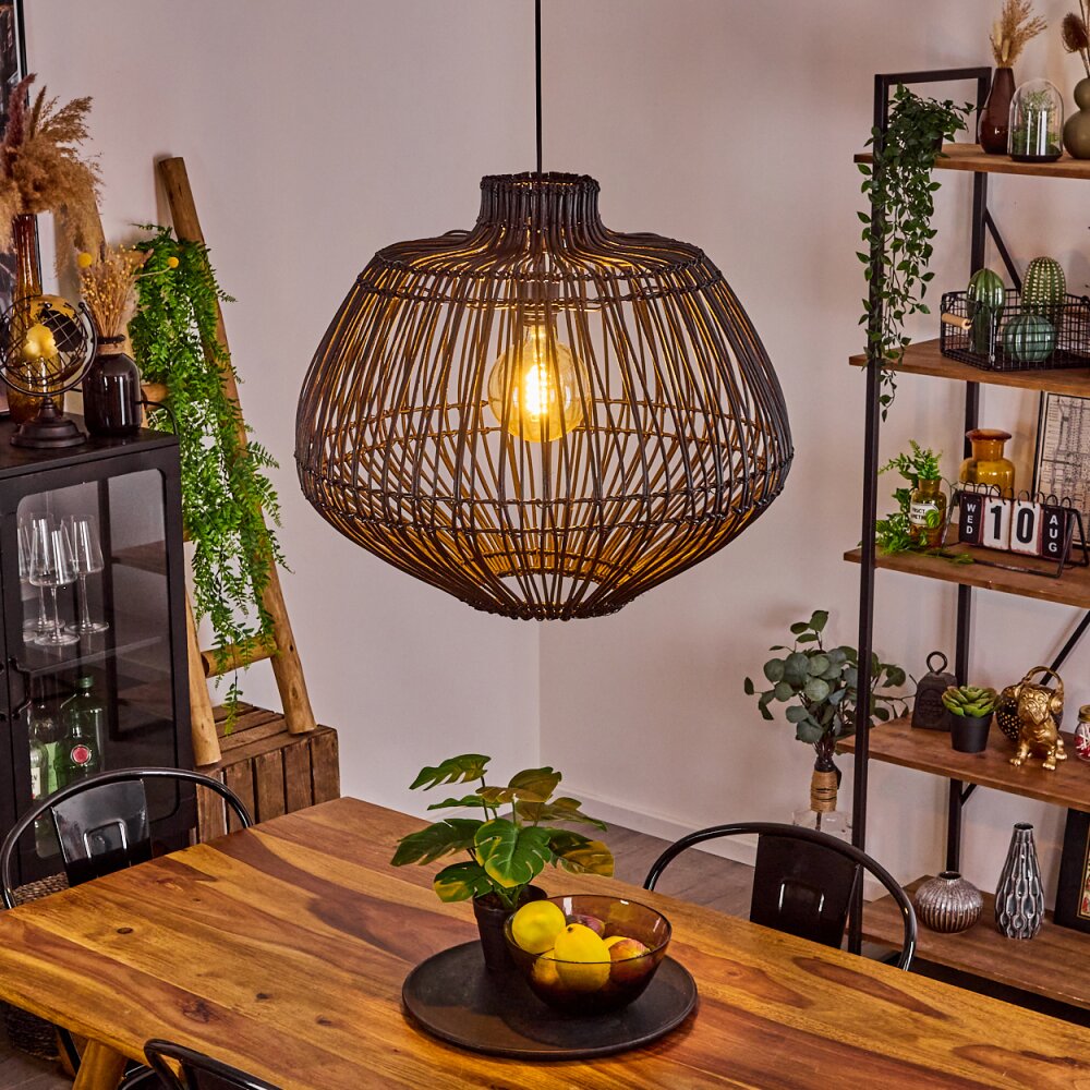 Mani Lampadario a sospensione Nero, 1-Luce main product photo