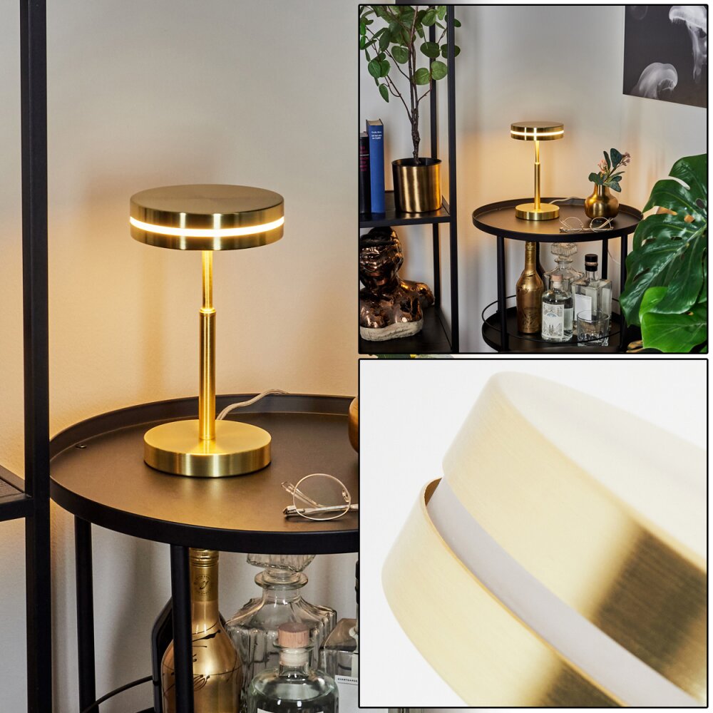 Huallilemu Lampada da tavolo LED Ottone, 1-Luce main product photo