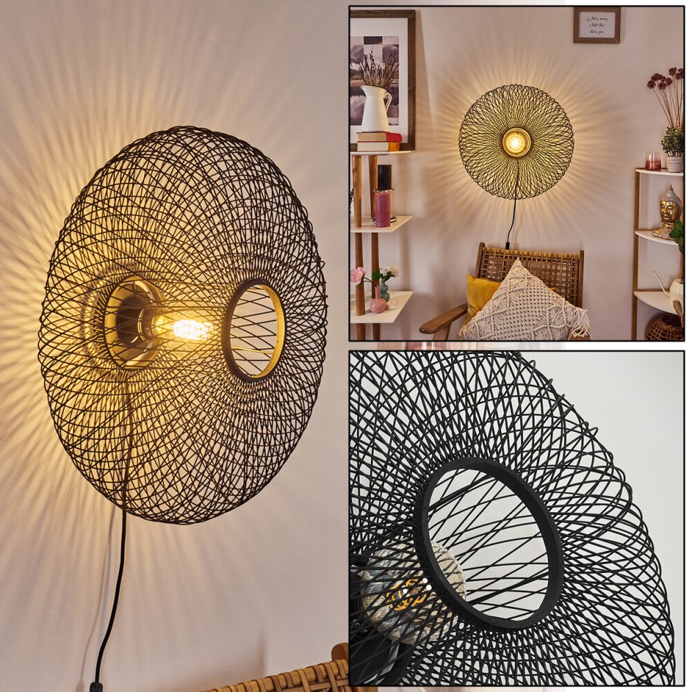 Brooker Applique Nero, 1-Luce main product photo