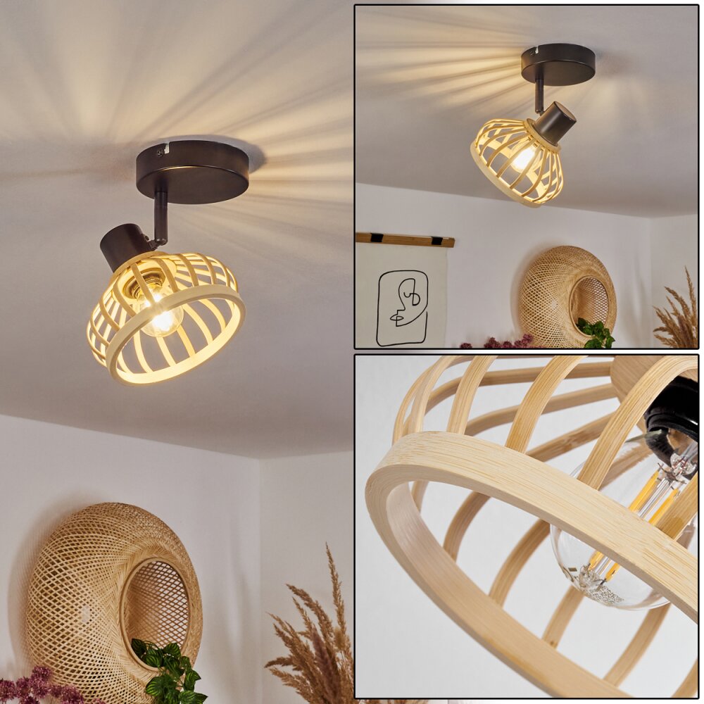 Totui Plafoniera Nero, 1-Luce main product photo