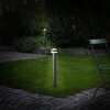 Brilliant Ilton Lampada da terra da esterno LED Nero, 1-Luce