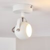 Gadmen Plafoniera Cromo, Bianco, 1-Luce