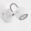 Gadmen Applique Cromo, Bianco, 1-Luce