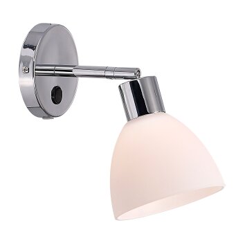 Nordlux RAY Applique Cromo, 1-Luce