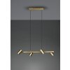 Trio Marley Lampada a Sospensione Ottone antico, 4-Luci