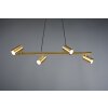 Trio Marley Lampada a Sospensione Ottone antico, 4-Luci