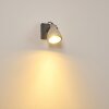 Lomma Applique Grigio, 1-Luce