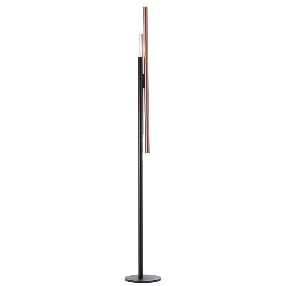 Brilliant Cembalo Lampada da terra LED Marrone, Nero, Argento, 3-Luci main product photo