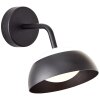 Brilliant Matfen Applique da esterno LED Nero, 1-Luce