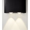 Brilliant Tursdale Applique da esterno LED Nero, 4-Luci