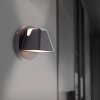 Brilliant Scorton Applique da esterno LED Nero, 2-Luci