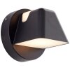 Brilliant Scorton Applique da esterno LED Nero, 2-Luci