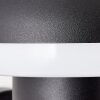 Brilliant Ilton Applique da esterno LED Nero, 1-Luce, Sensori di movimento