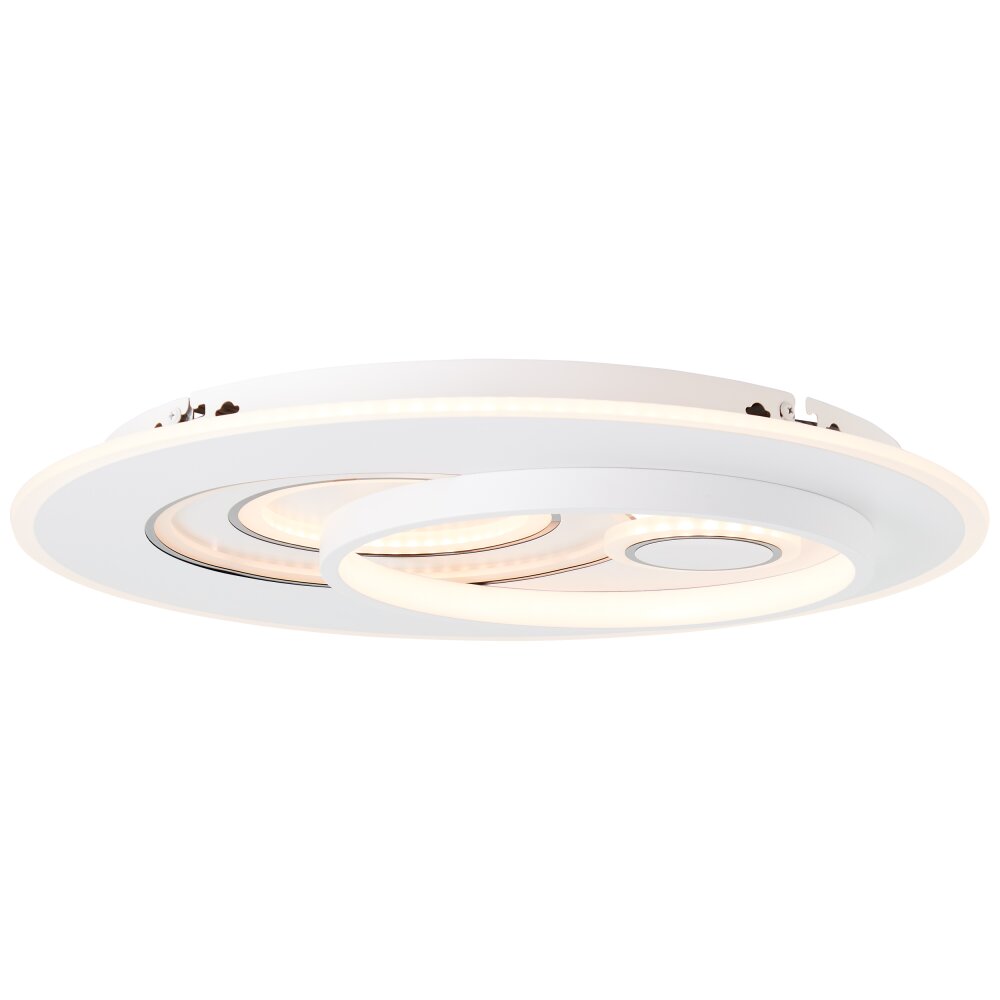 Brilliant Furtado Plafoniera LED Nero, Bianco, 1-Luce, Telecomando main product photo