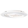 Brilliant Furtado Plafoniera LED Nero, Bianco, 1-Luce, Telecomando