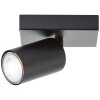 Brilliant Jello Applique LED Nero, 1-Luce