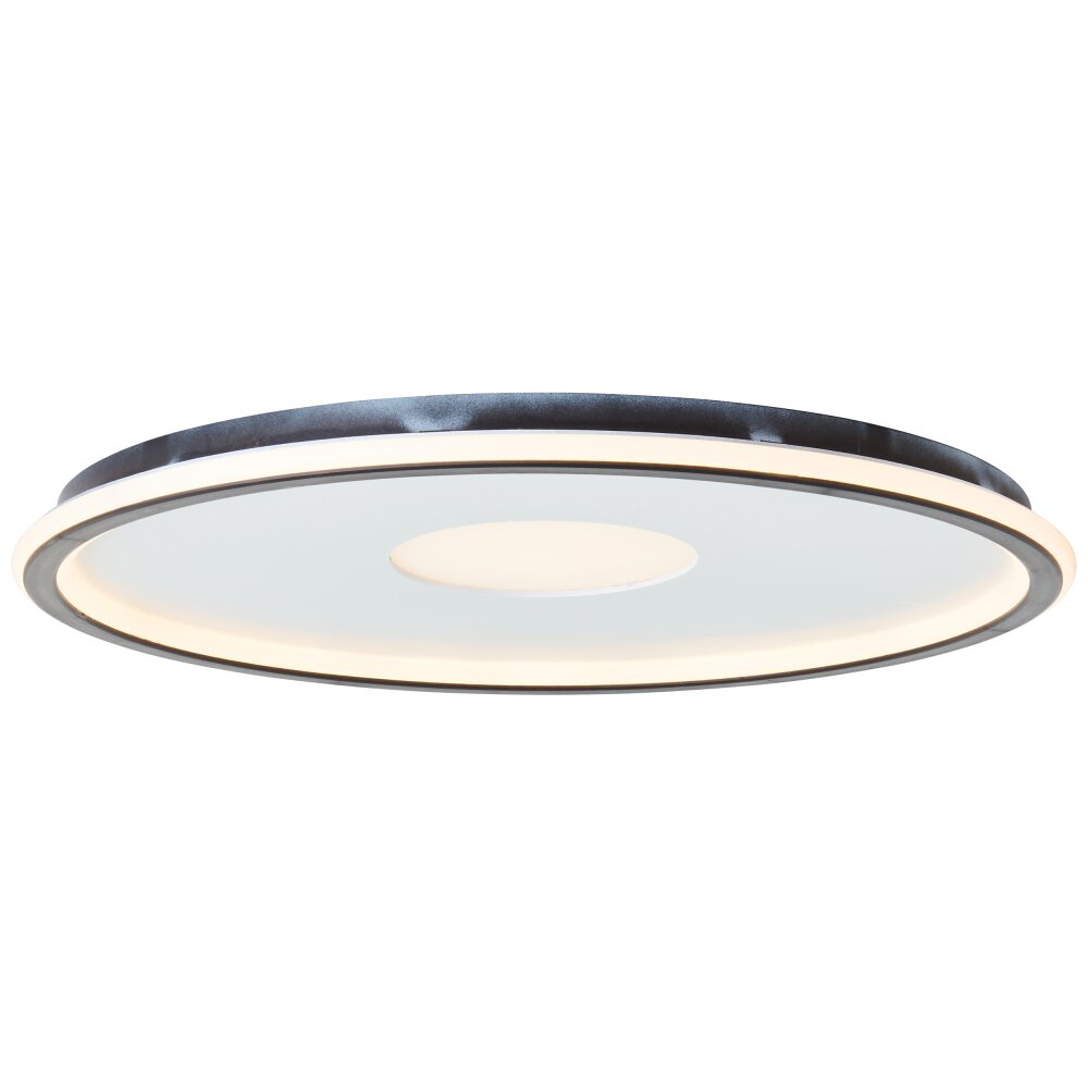 Brilliant Vegas Plafoniera LED Nero, Bianco, 1-Luce, Telecomando main product photo