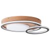 Brilliant Karney Plafoniera LED Marrone, Nero, 1-Luce