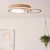 Brilliant Karney Plafoniera LED Marrone, Nero, 1-Luce