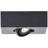 Brilliant Doro Plafoniera LED Nero, 1-Luce