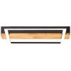 Brilliant Loneos Plafoniera LED Marrone, Nero, 1-Luce
