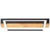 Brilliant Loneos Plafoniera LED Marrone, Nero, 1-Luce