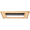 Brilliant Rhea Plafoniera LED Marrone, Nero, 1-Luce