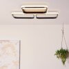 Brilliant Dennet Plafoniera LED Marrone, Nero, 1-Luce