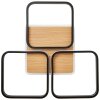 Brilliant Dennet Plafoniera LED Marrone, Nero, 1-Luce