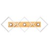 Brilliant Woodbridge Plafoniera LED Marrone, Nero, 1-Luce