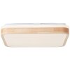 Brilliant Tumeo Plafoniera LED Marrone, Bianco, 1-Luce