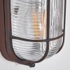 Chaquire Applique Marrone, Ruggine, 1-Luce