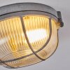 Chaquire Plafoniera Grigio, 1-Luce