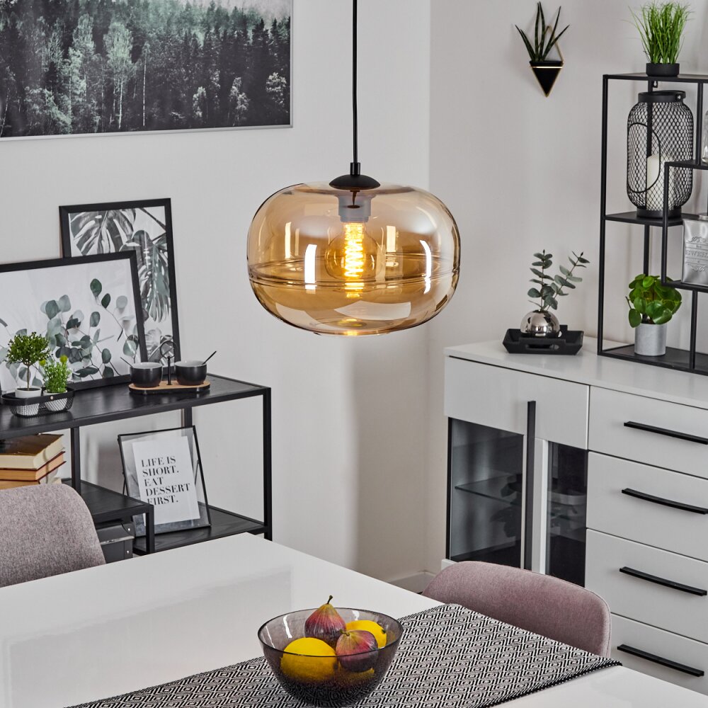 Collanco Lampadario a sospensione Nero, 1-Luce main product photo