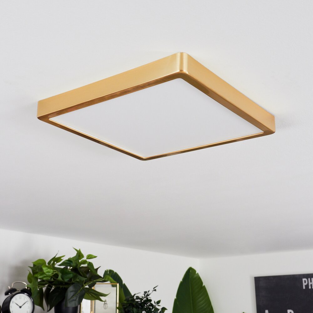 Finsrud Plafoniera LED Oro, 1-Luce