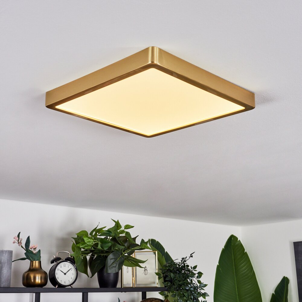 Finsrud Plafoniera LED Oro, 1-Luce