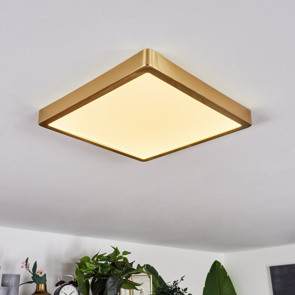 Finsrud Plafoniera LED Oro, 1-Luce