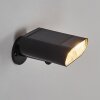 Usmagama lampade da parete solare LED Nero, 1-Luce, Sensori di movimento