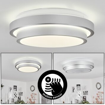 Subles Plafoniera LED Bianco, 1-Luce, Sensori di movimento