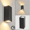 Bogachie Applique da esterno LED Nero, 1-Luce